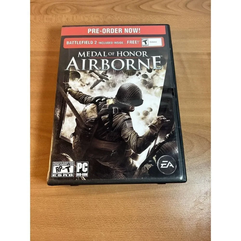 Medal of Honor: Airborne + Battlefield 2 PC 2007 Pre-Order Now Edition